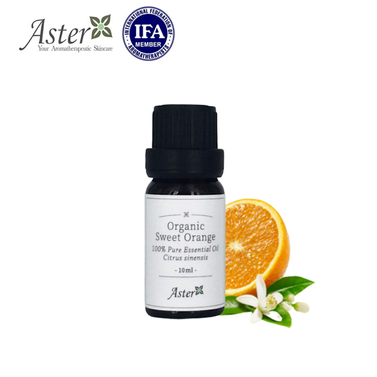 Aster Aroma 有機甜橙香薰精油 (Citrus sinensis) 10ml