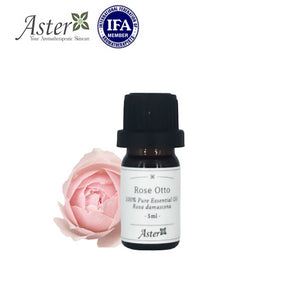 Aster Aroma 奧圖玫瑰100% 純香薰精油 (Rosa damascena) 5ml