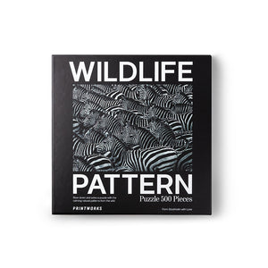 Printworks  拼圖 - 野生動物系列, 斑馬 (500塊)