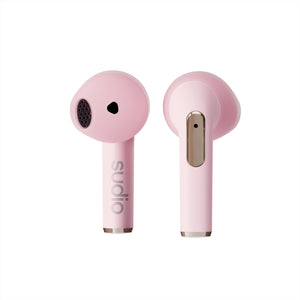 Sudio N2 半入耳真無線耳機-粉紅色