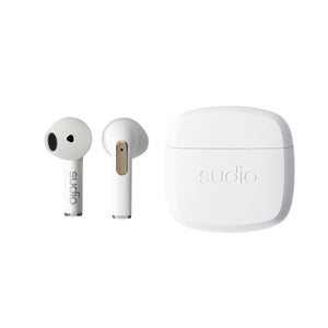 Sudio N2 半入耳真無線耳機-白色
